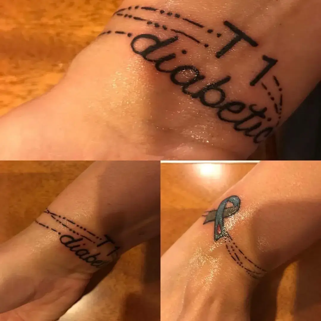 a close up of a wrist