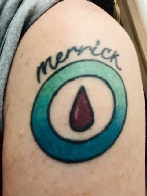 a tattoo on a person's arm