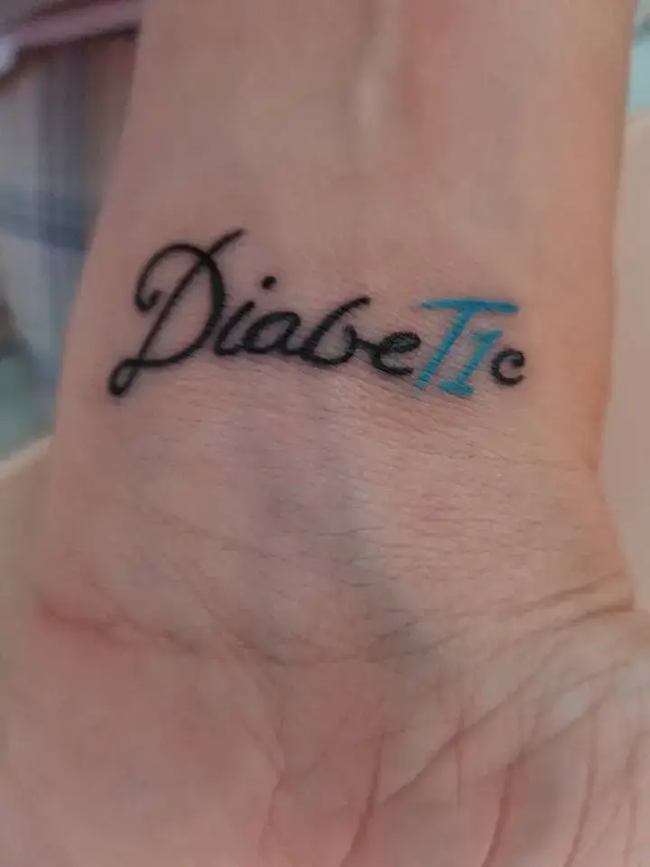 a close up of a wrist