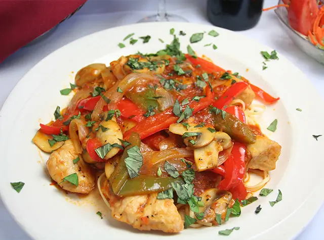 Chicken cacciatore