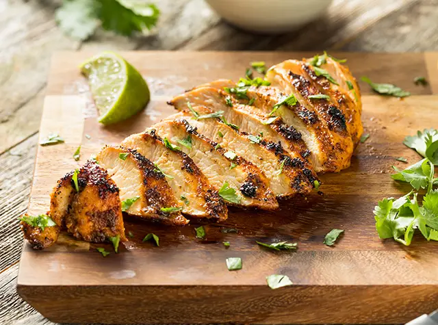 Grilled chili lime chicken