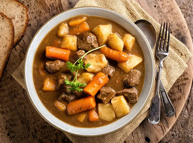 Old-fashioned beef stew