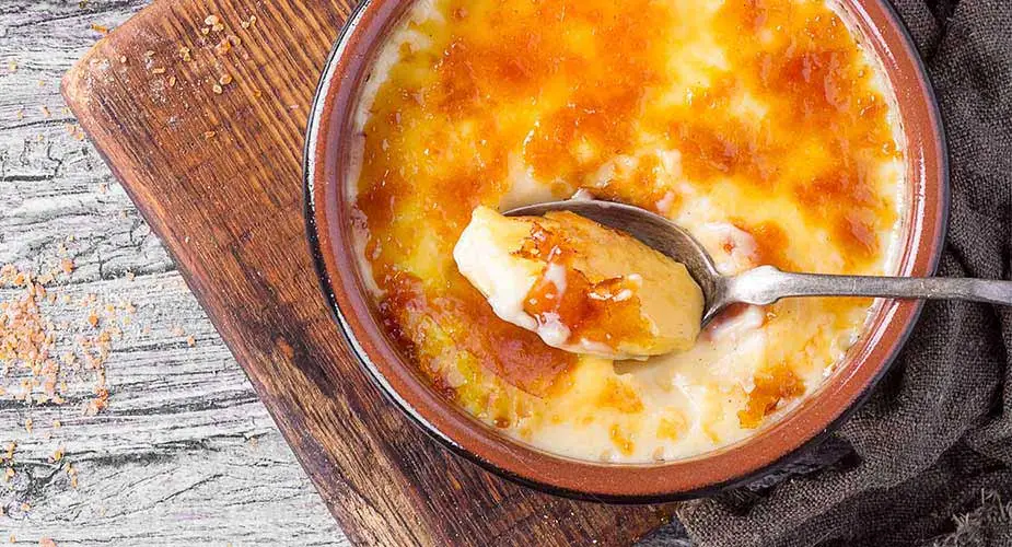 a bowl of food with a spoon