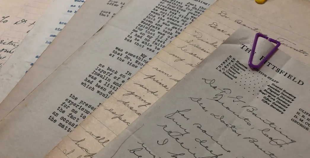 a group of old handwritten letters