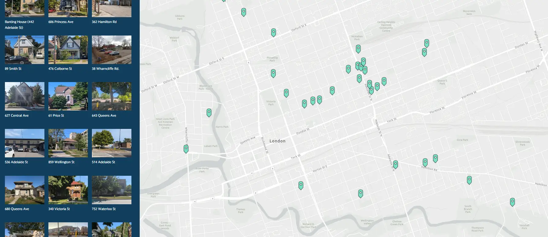 a map of a city