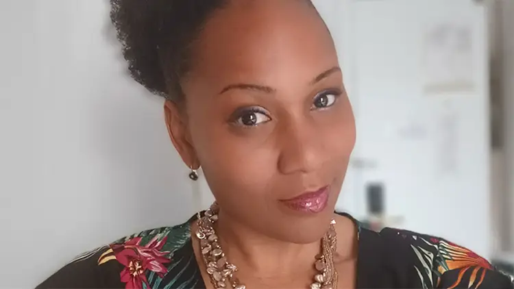 a woman taking a selfie