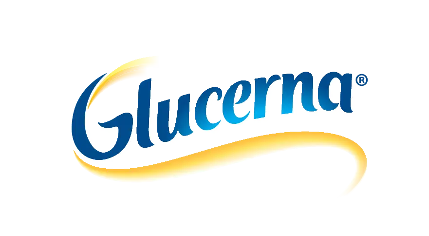 a blue and yellow logo