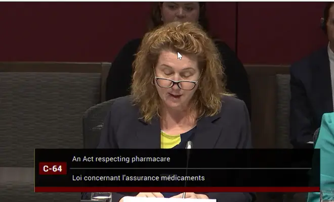 Recommendations to Senate Committee About Pharmacare